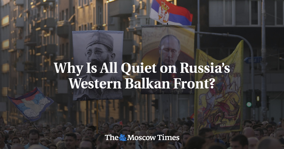 Mengapa semua tenang di front Balkan Barat Rusia?