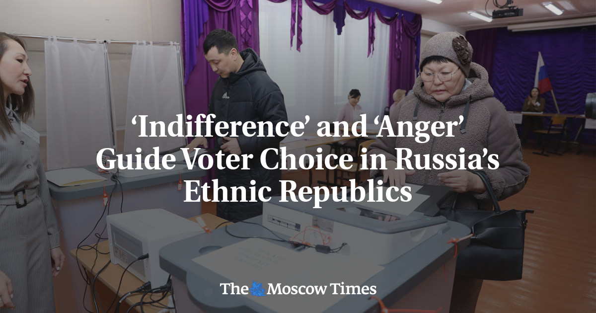 «Безразличие» и «гнев» определяют выбор избирателей в российских этнических республиках