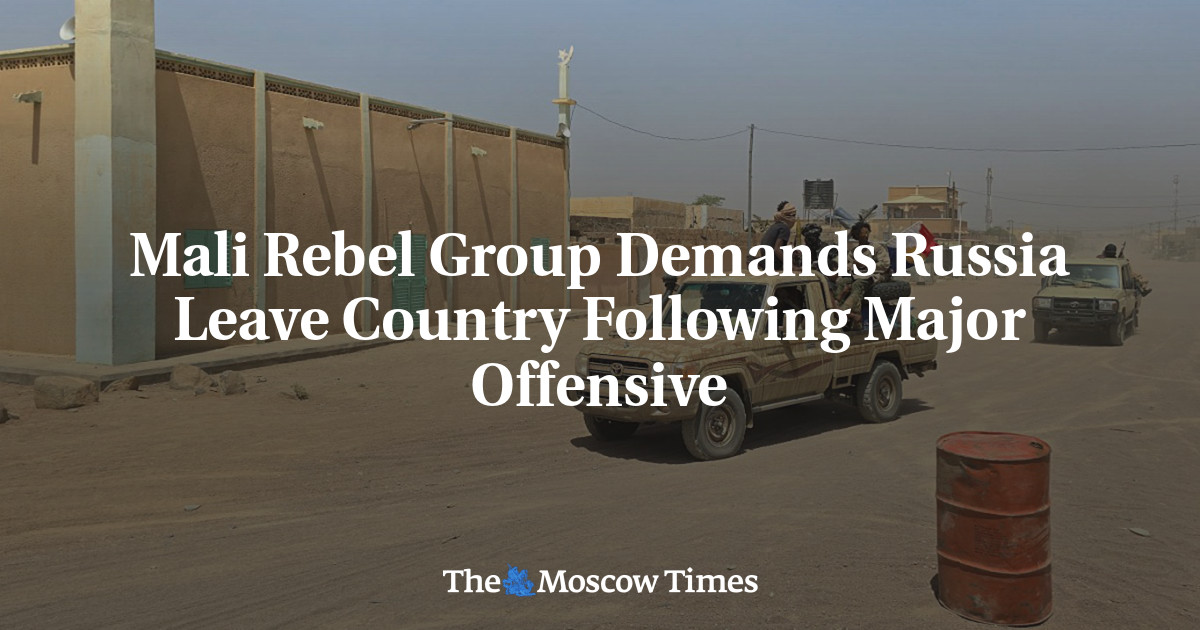 Mali Rebel Group Demands Russia Leave Country Following Major Offensive