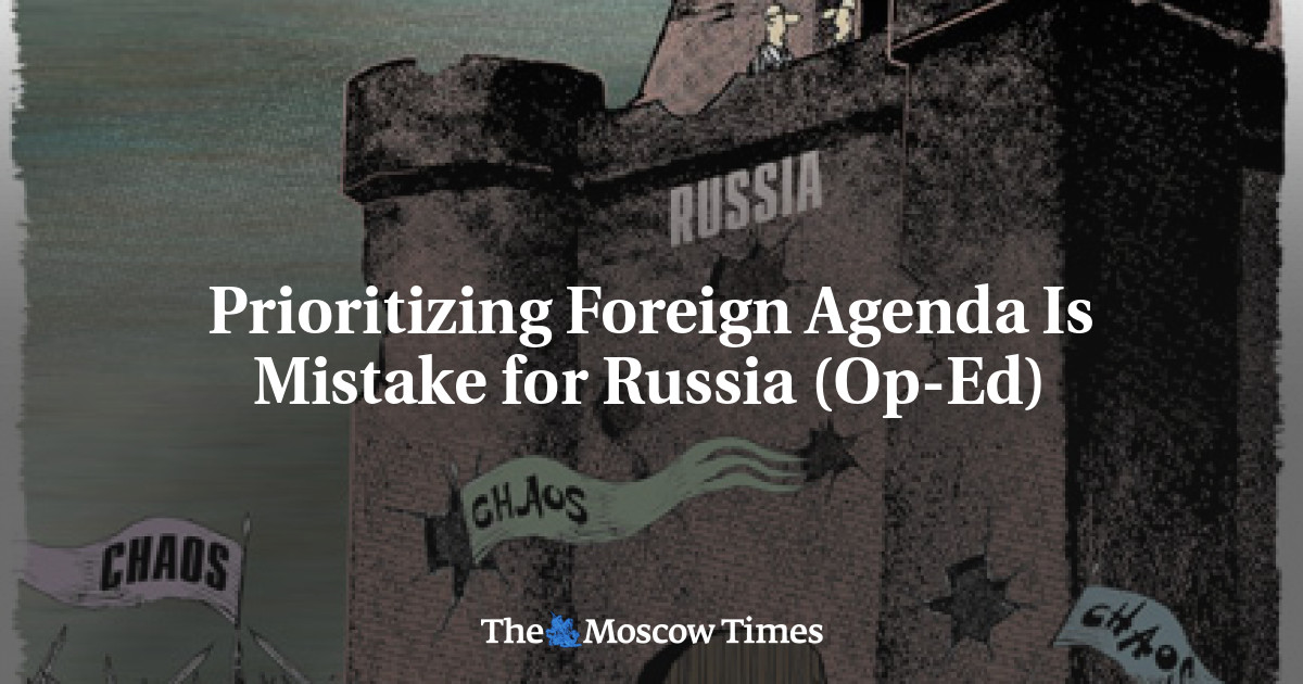 Memprioritaskan agenda asing adalah kesalahan bagi Rusia (Op-ed)