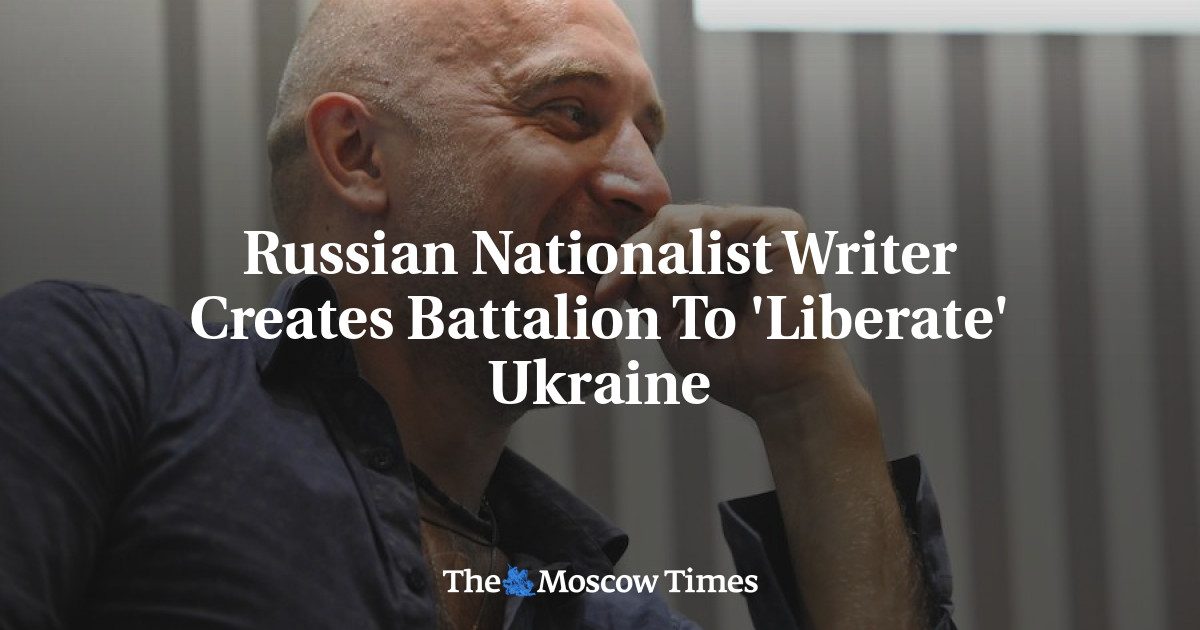 Penulis nasionalis Rusia menciptakan batalion untuk ‘membebaskan’ Ukraina