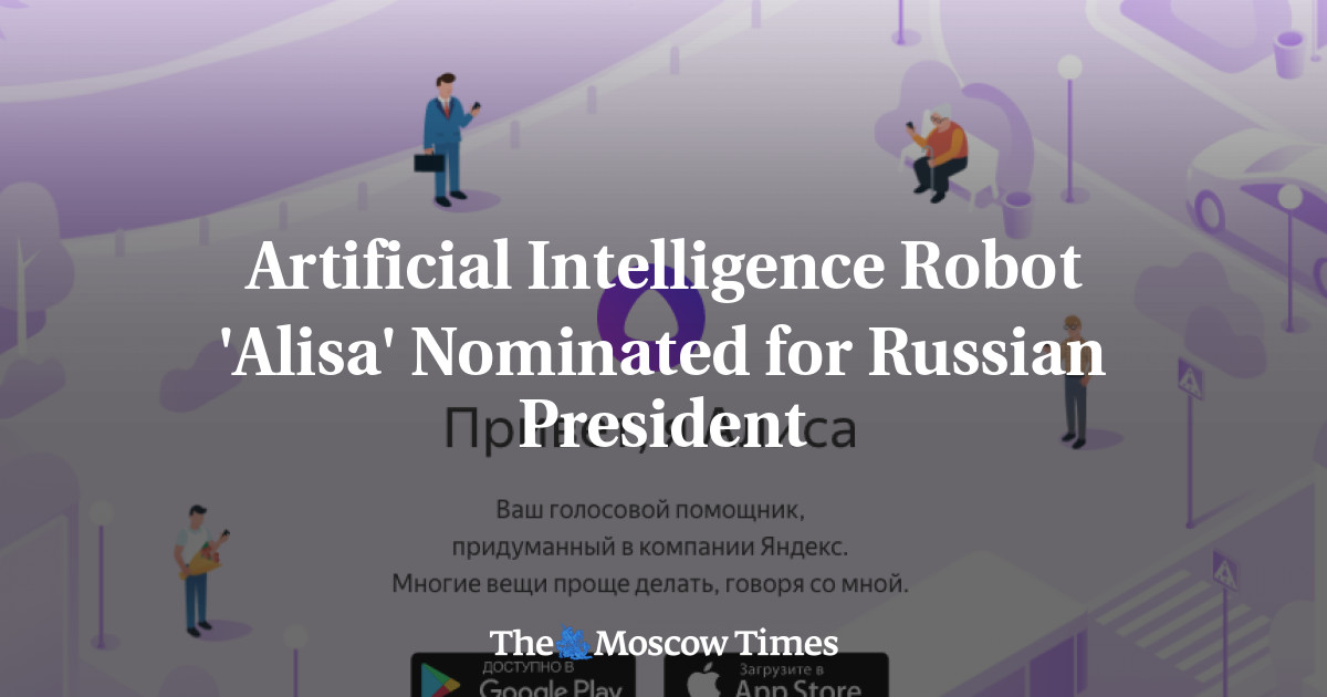 Artificial Intelligence Robot 'Alisa' Russian President - The Moscow