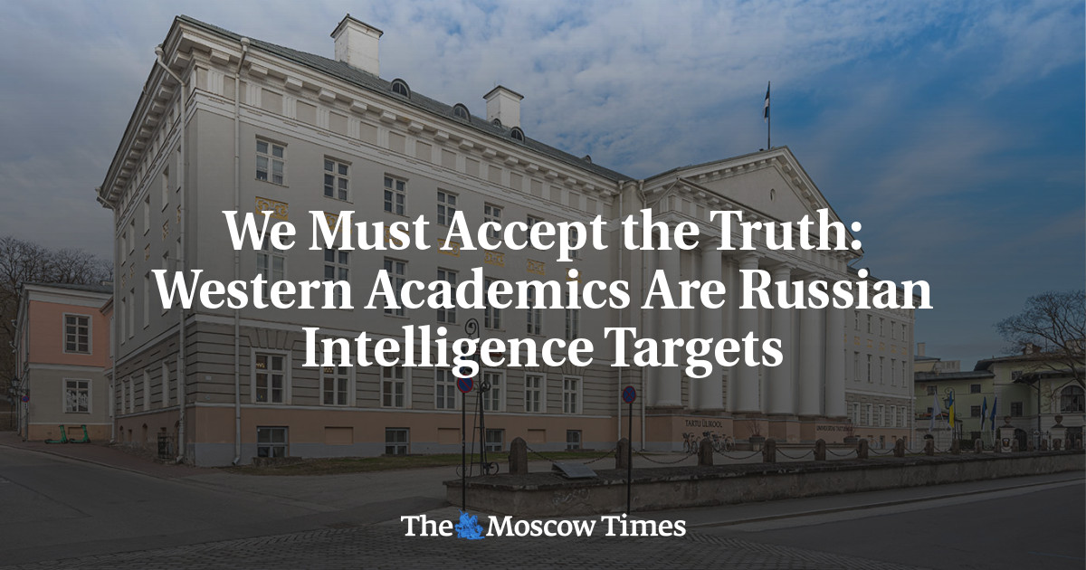 We Must Accept the Truth: Western Academics Are Russian Intelligence ...