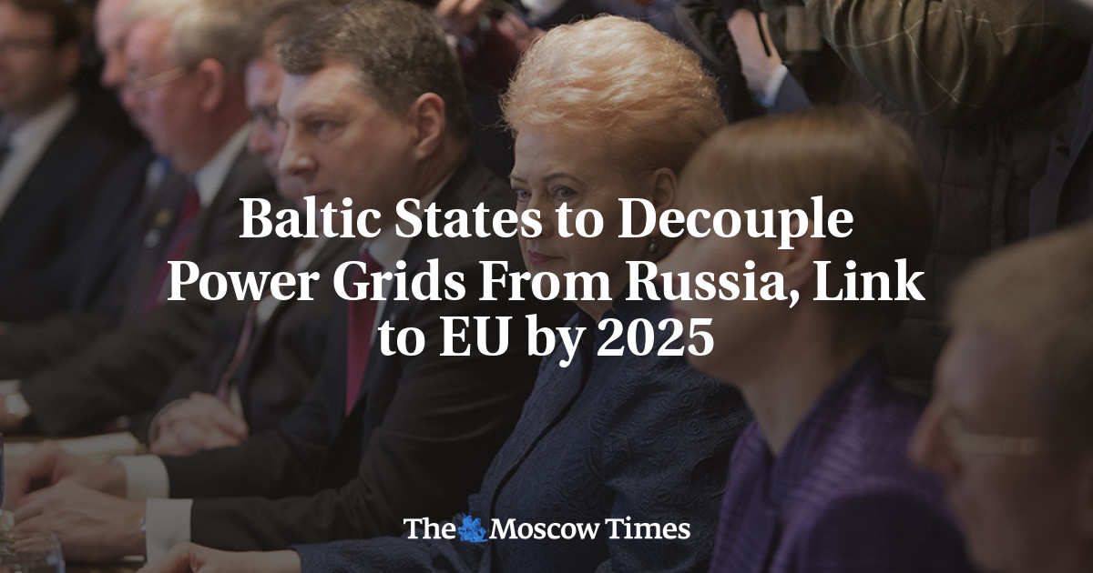 Negara-negara Baltik memutuskan jaringan listrik dari Rusia, terhubung ke UE pada tahun 2025