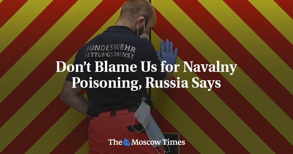 Jangan salahkan kami atas keracunan Navalny, kata Rusia