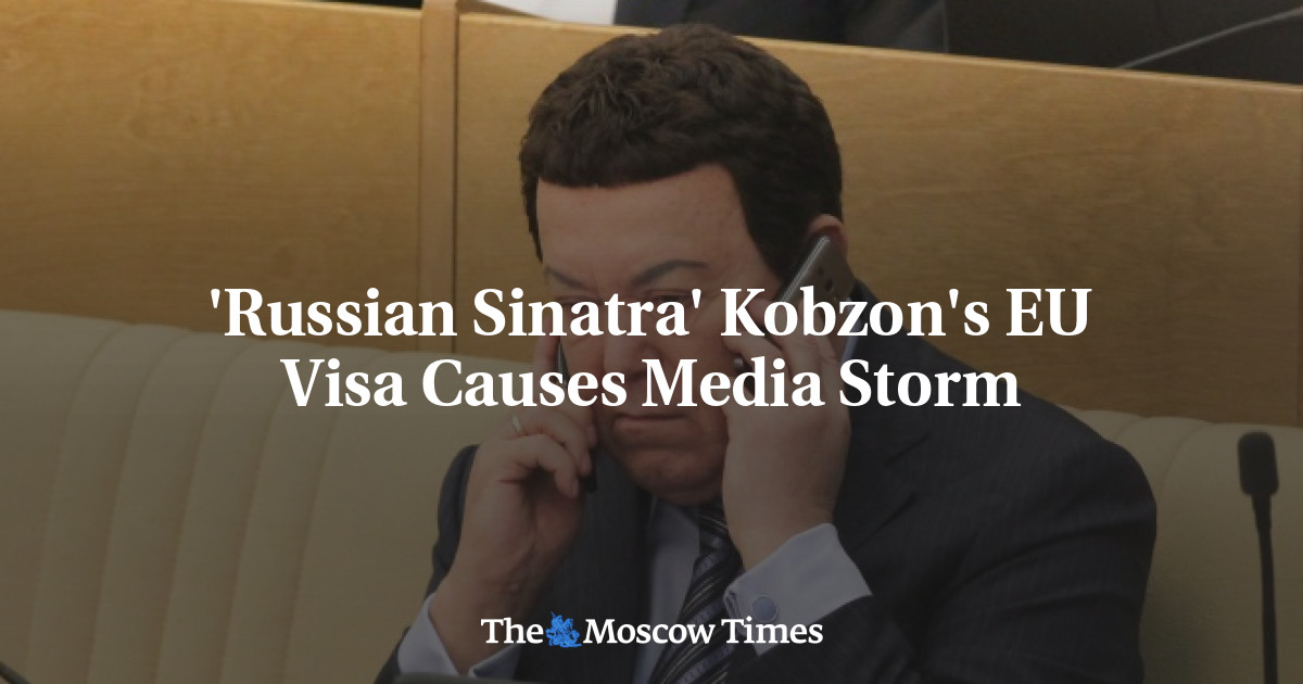 Visa UE ‘Sinatra Rusia’ Kobzon menyebabkan badai media