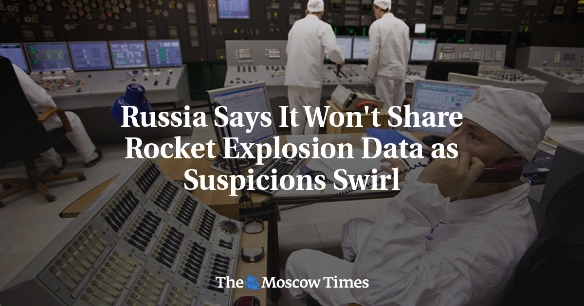 Rusia mengatakan tidak akan membagikan data ledakan rudal karena kecurigaan berputar