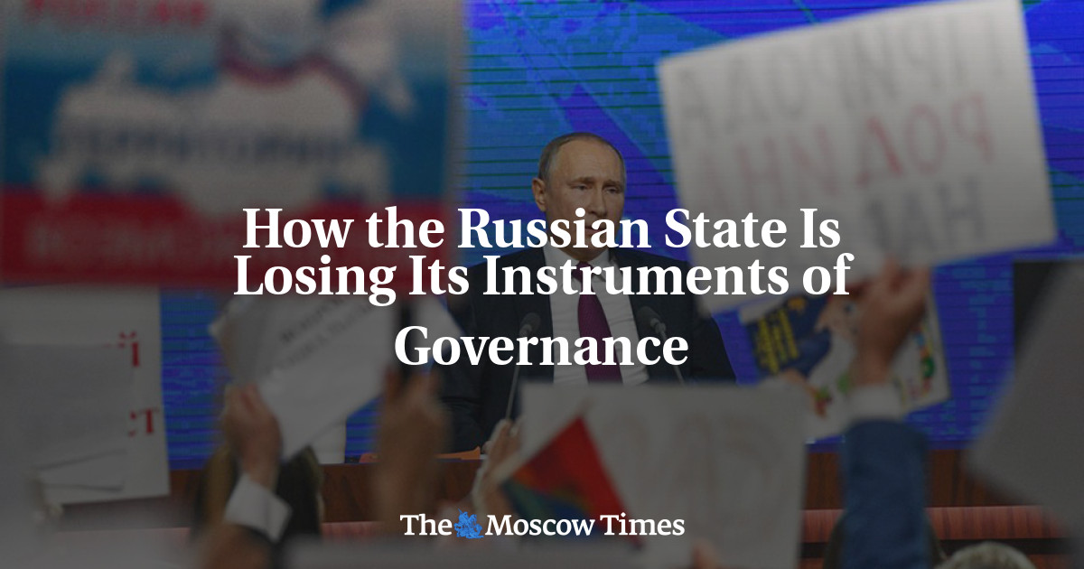 Bagaimana negara Rusia kehilangan alat pemerintahannya