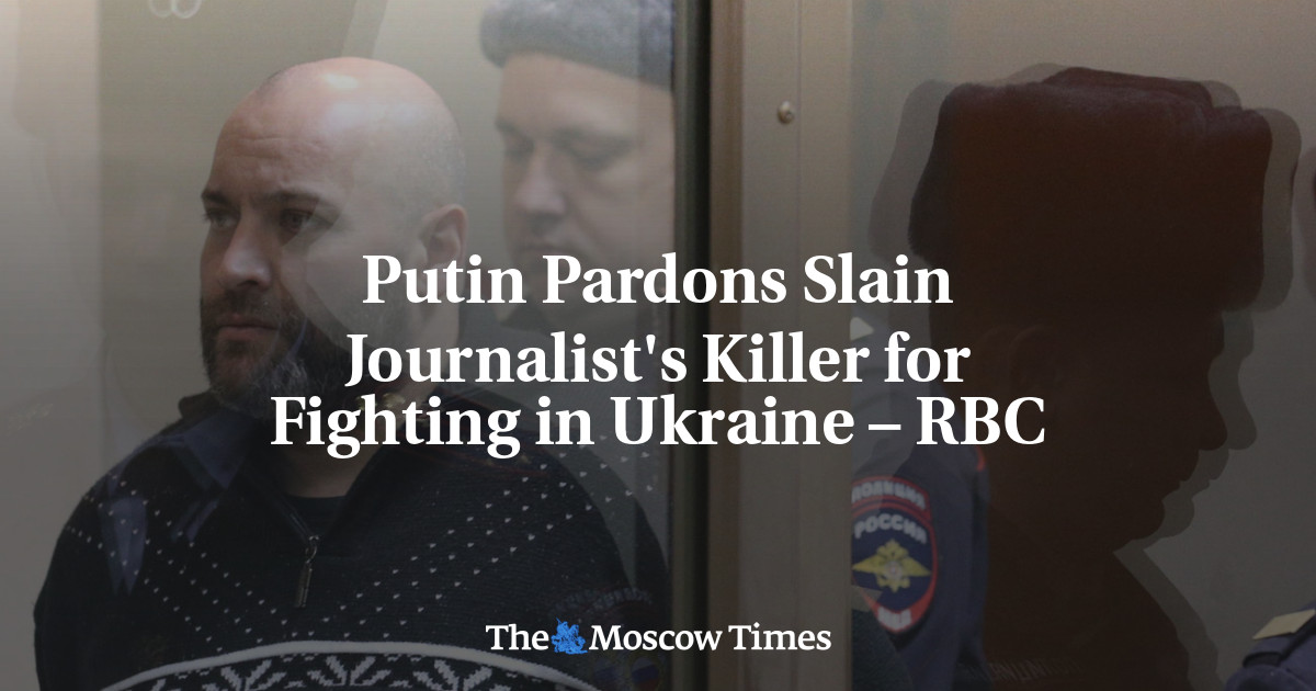 Putin Pardons Slain Journalist’s Killer for Preventing in Ukraine – RBC