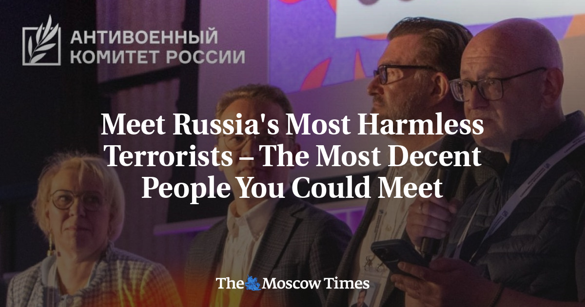 Meet Russia's Most Harmless Terrorists – The Most Decent People You Could Meet,