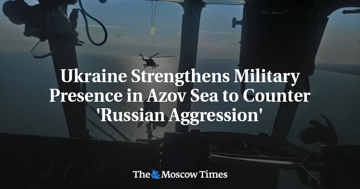 Ukraine Strengthens Military Presence in Azov Sea to Counter 'Russian ...