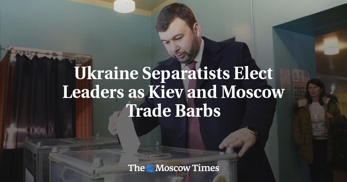 Separatis Ukraina memilih pemimpin sebagai duri perdagangan Kiev dan Moskow