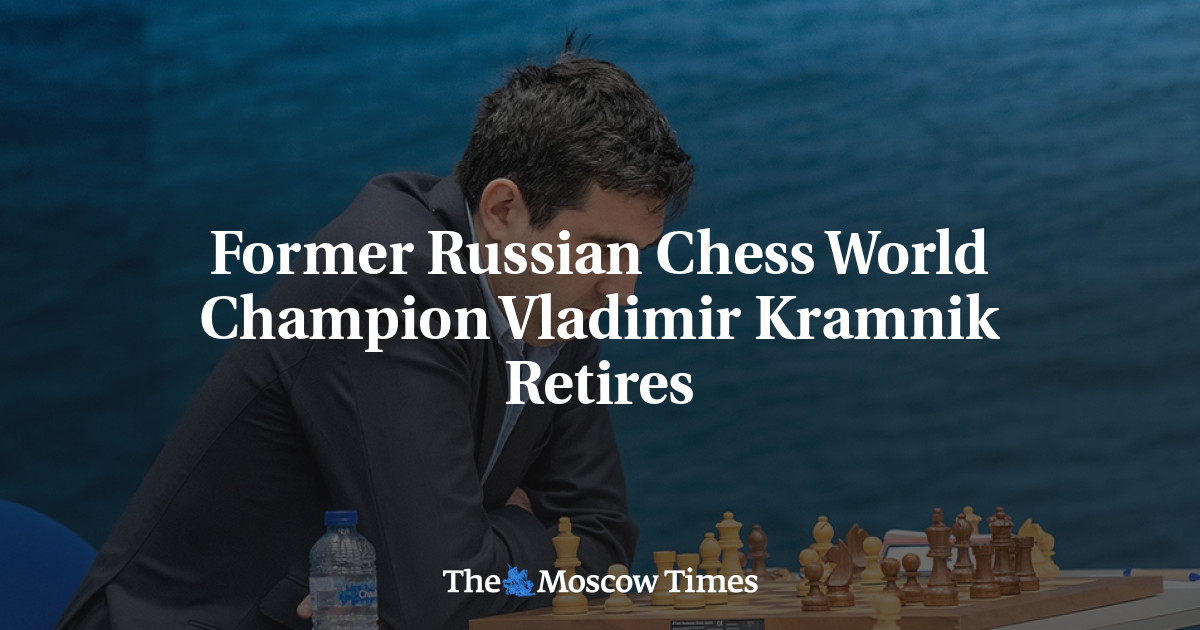 VLADIMIR KRAMNIK ANNOUNCED HIS RETIREMENT AS A PROFESSIONAL CHESS PLAYER –  European Chess Union