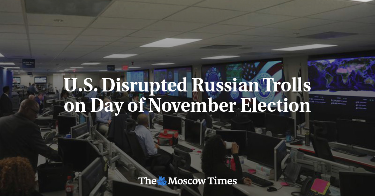 AS mengganggu troll Rusia pada hari pemilihan November