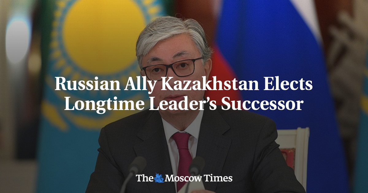 Russian Ally Kazakhstan Elects Longtime Leader S Successor The Moscow   65943  1d476a2bd8c5157085284109c7f141f5 