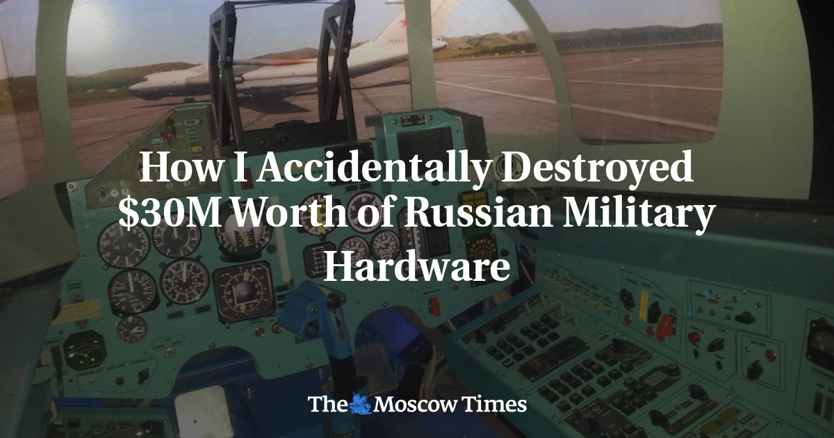 Bagaimana saya secara tidak sengaja menghancurkan perangkat keras militer Rusia senilai  juta