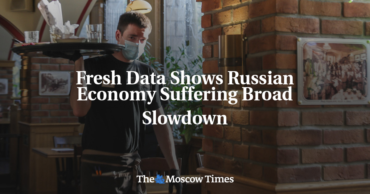 Fresh Data Shows Russian Economy Suffering Broad Slowdown - The Moscow ...