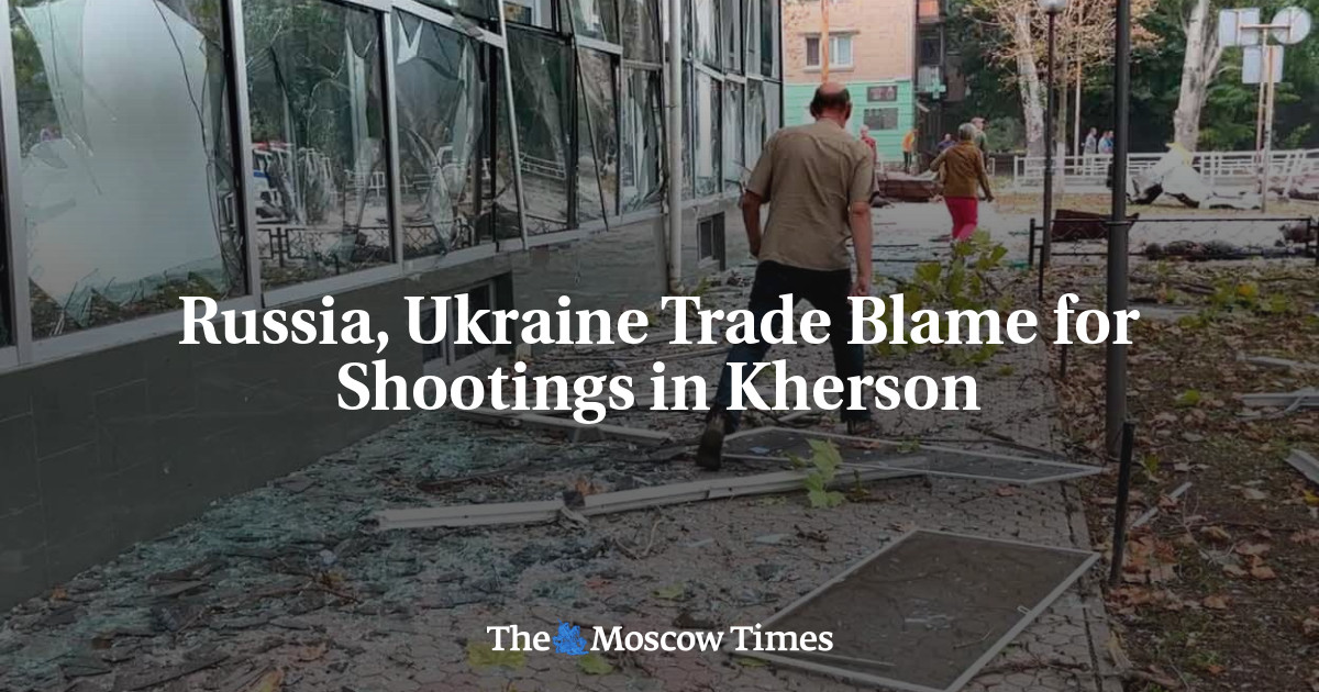 Россия обвинила торговлю Украины в стрельбе в Херсоне