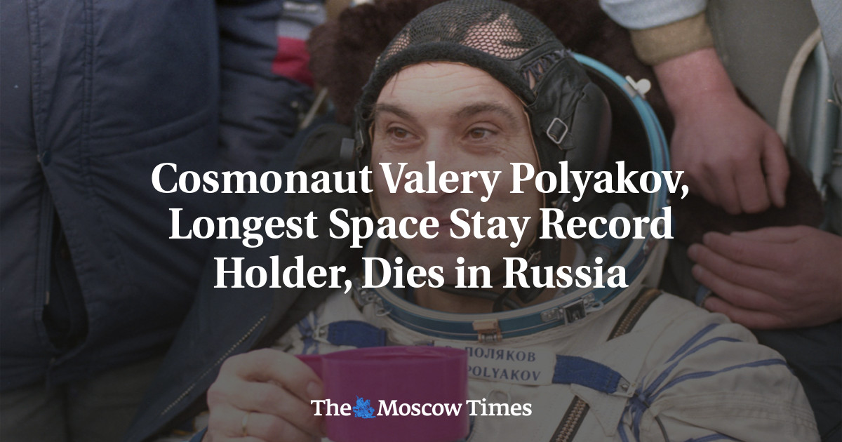 Krievijā gājis bojā kosmonauts Valērijs Poļakovs, garākā rekorda īpašnieks kosmosā