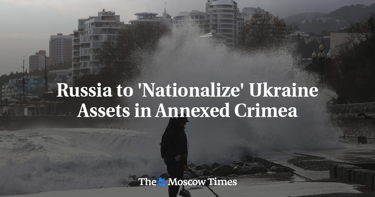 Russia To 'Nationalize' Ukraine Assets In Annexed Crimea - The Moscow Times