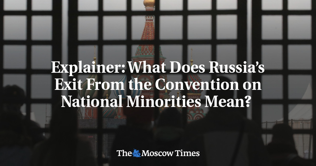 Explainer: What Does Russia’s Exit From the Convention on National ...