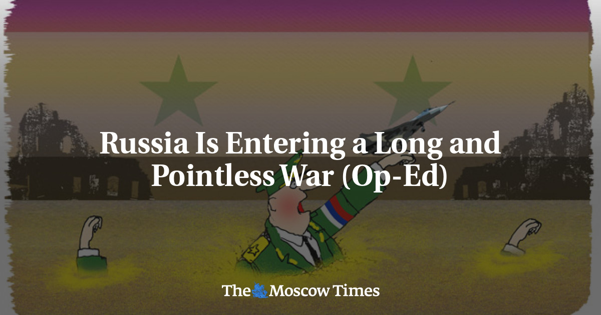 Rusia Memasuki Perang yang Panjang dan Tak Berguna (Op-ed)