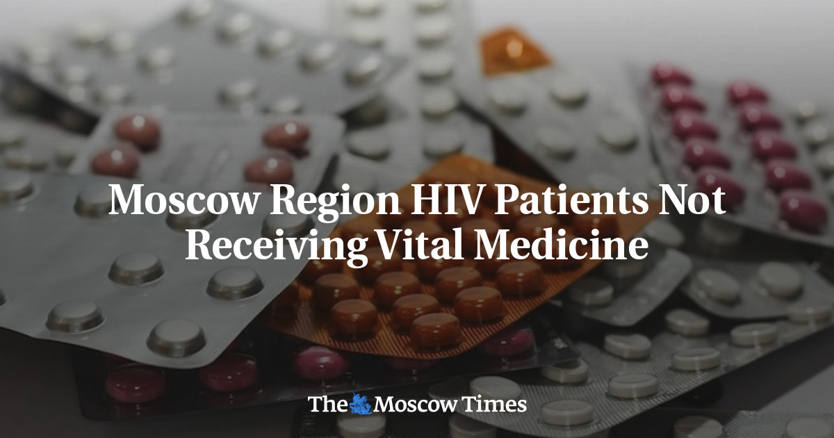 Pasien HIV di wilayah Moskow tidak menerima obat penyelamat jiwa