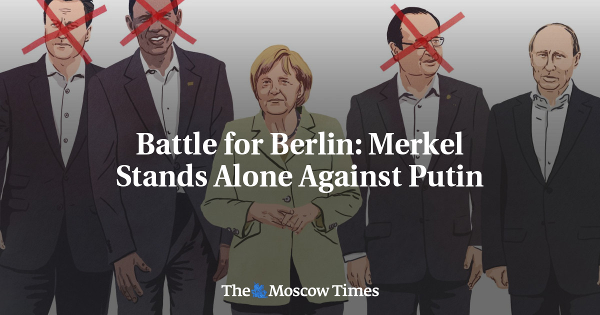 Merkel berdiri sendiri melawan Putin