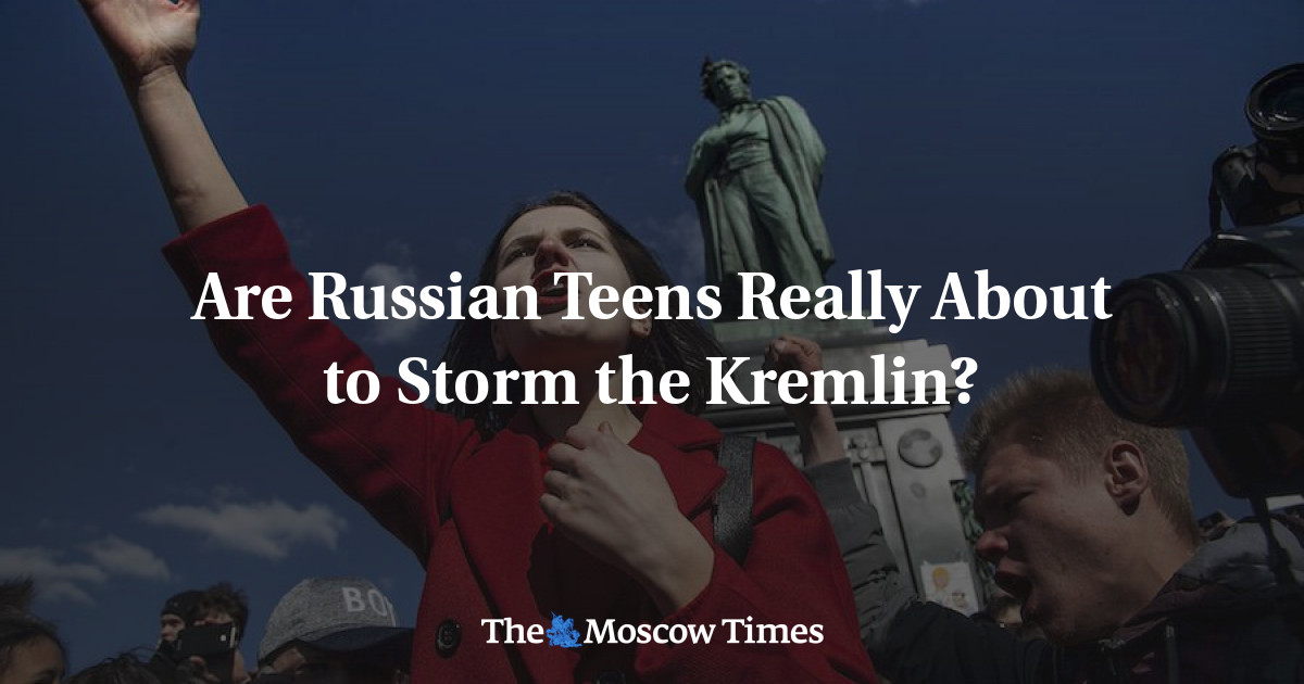Apakah remaja Rusia benar-benar akan menyerbu Kremlin?