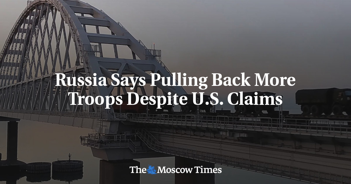 Rusia mengatakan menarik lebih banyak pasukan meskipun ada tuntutan AS