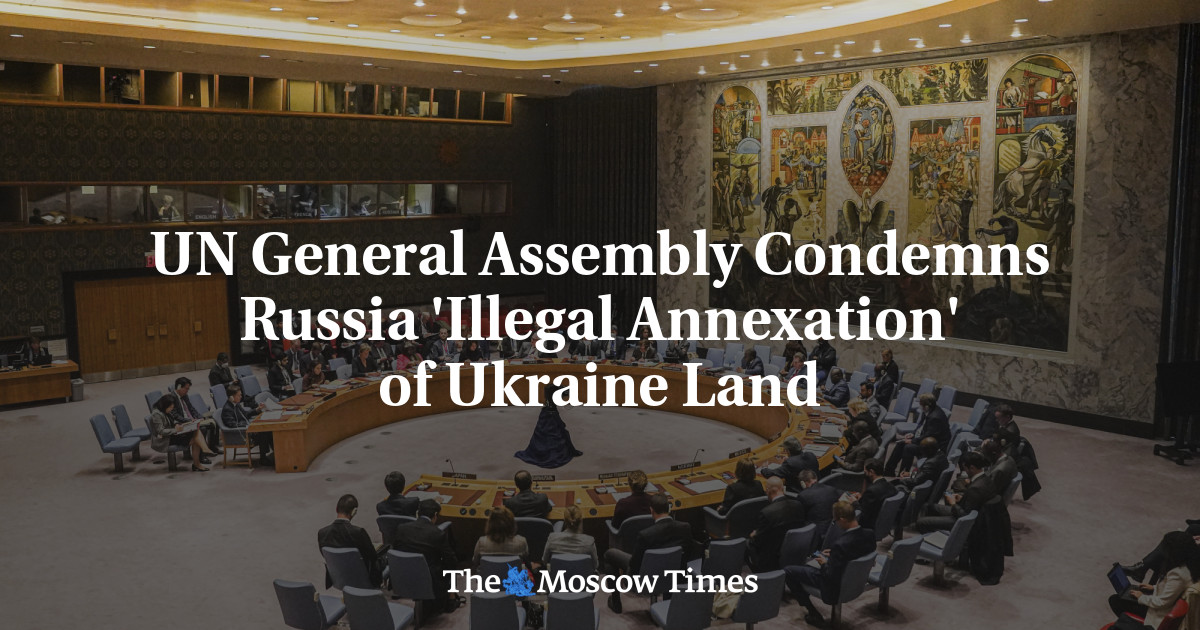 Majelis Umum PBB mengutuk ‘aneksasi ilegal’ Rusia atas tanah Ukraina