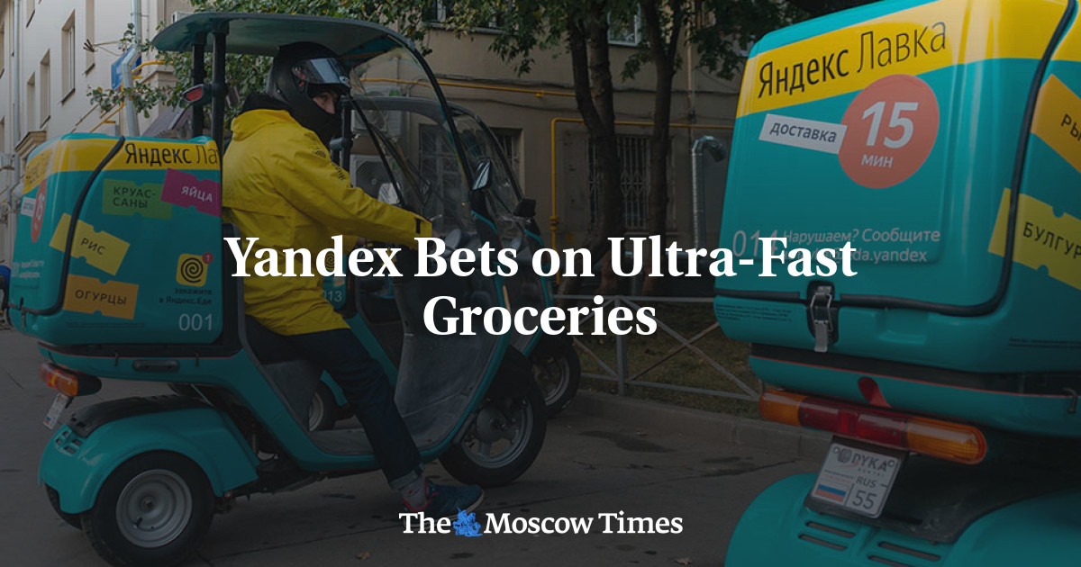 Taruhan Yandex pada belanjaan super cepat