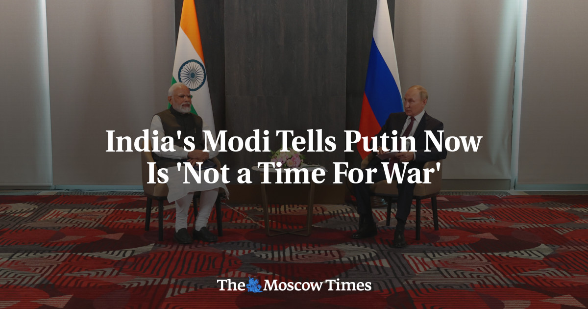 Modi dari India memberi tahu Putin sekarang ‘bukan waktunya untuk perang’