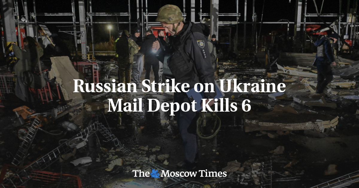 Raid russo in un magazzino postale in Ucraina uccide 6 persone