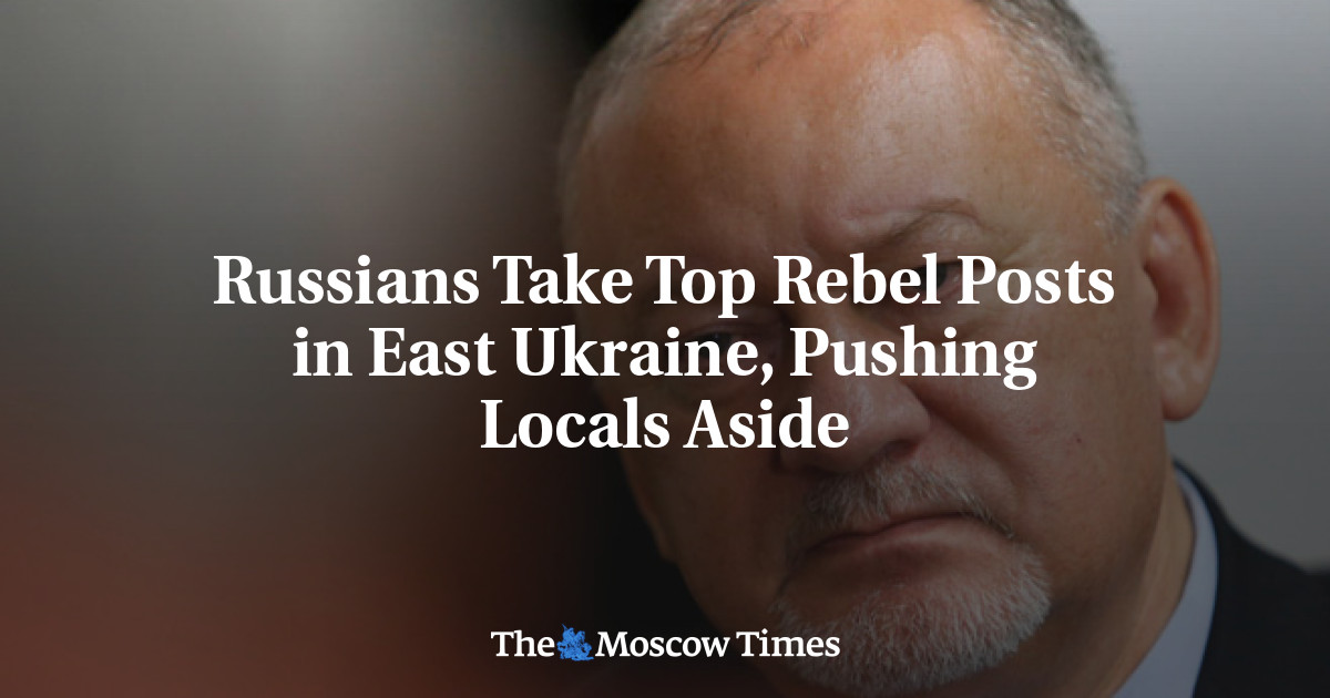 Rusia menduduki pos-pos utama pemberontak di Ukraina timur, sehingga menyingkirkan penduduk setempat