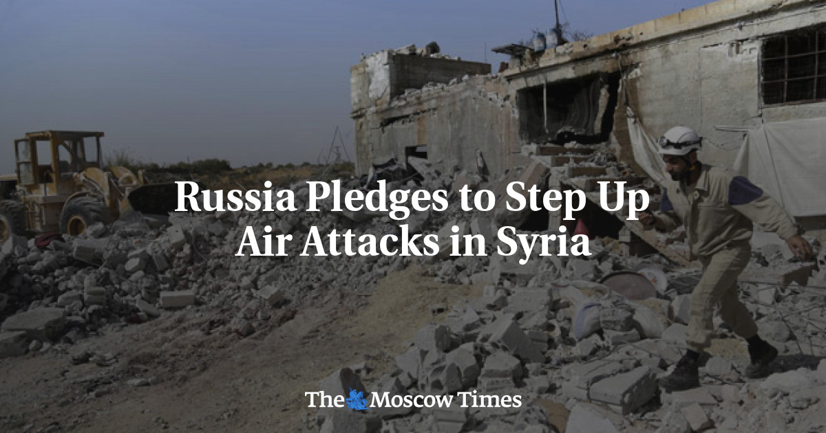 Rusia berjanji akan meningkatkan serangan udara di Suriah