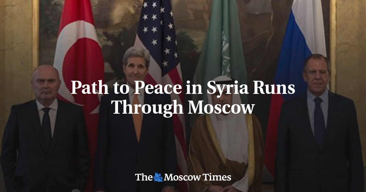 Jalan menuju perdamaian di Suriah melewati Moskow