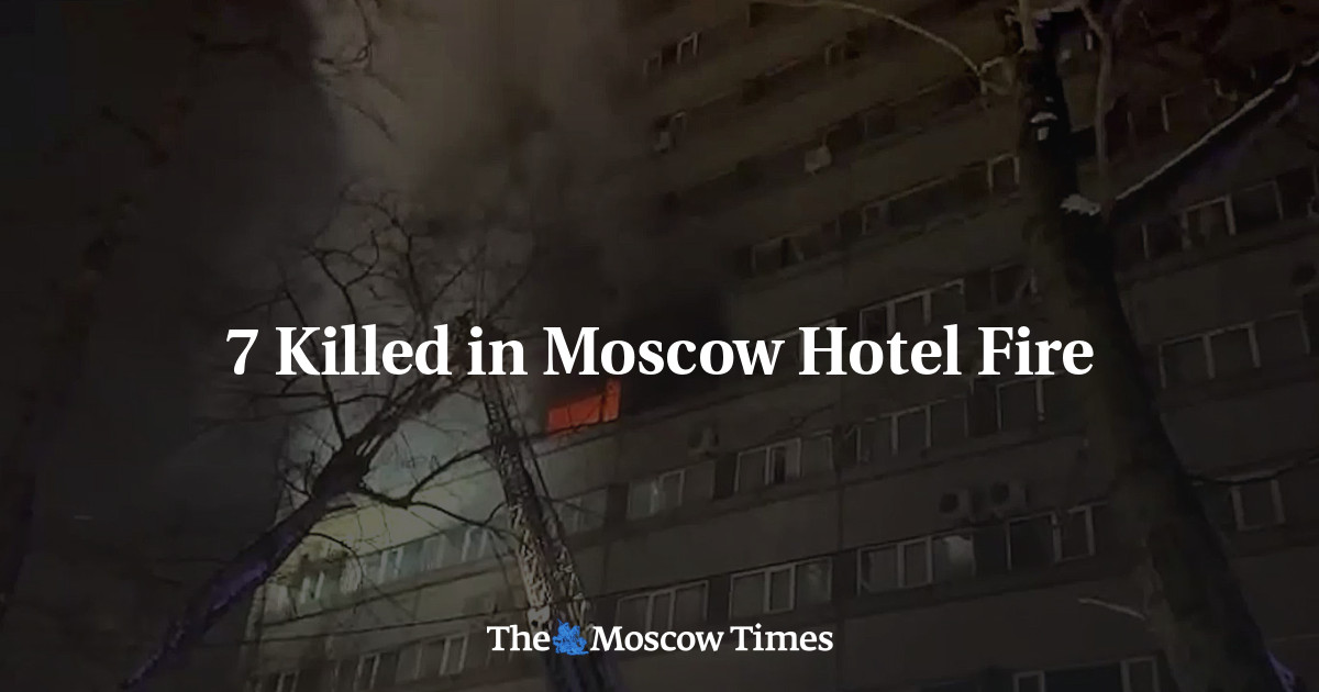 7 Killed in Moscow Lodge Hearth - The Moscow Instances