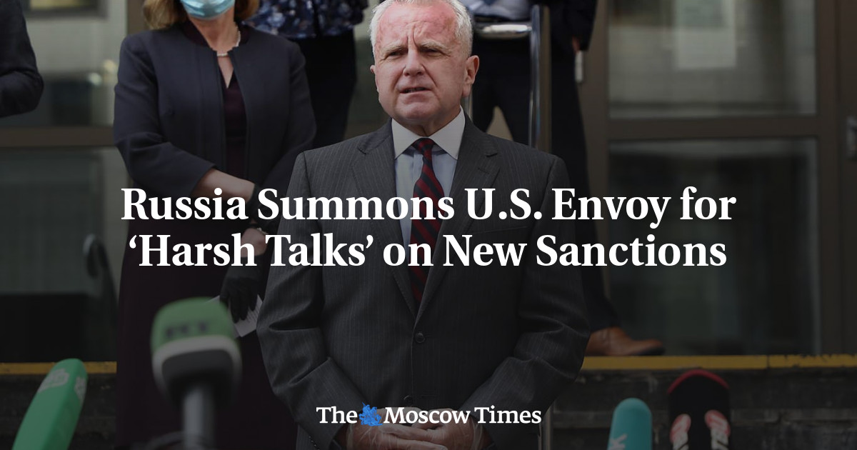 Russia Summons U.S. Envoy For ‘Harsh Talks’ On New Sanctions - The ...