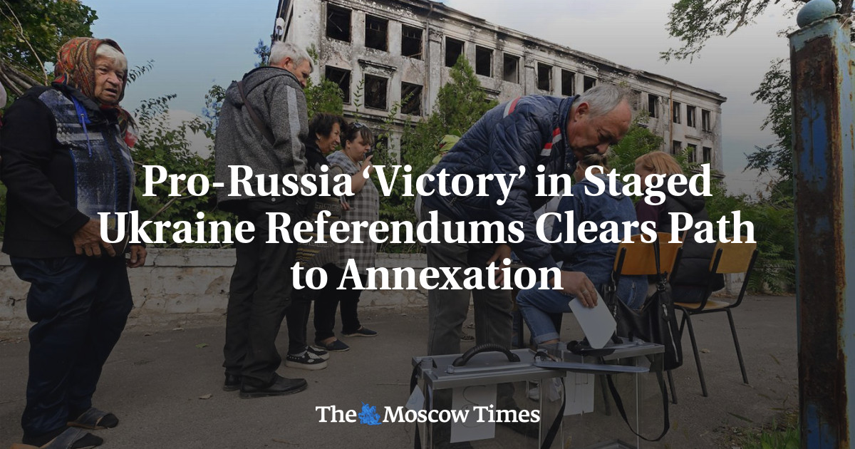 Пророссийская «победа» на референдуме в Украине открывает путь к аннексии