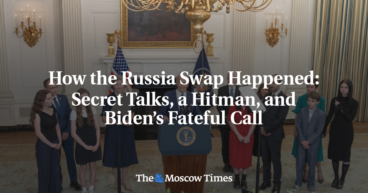 How the Russia Swap Happened: Secret Talks, a Hitman, and Biden’s Fateful Call