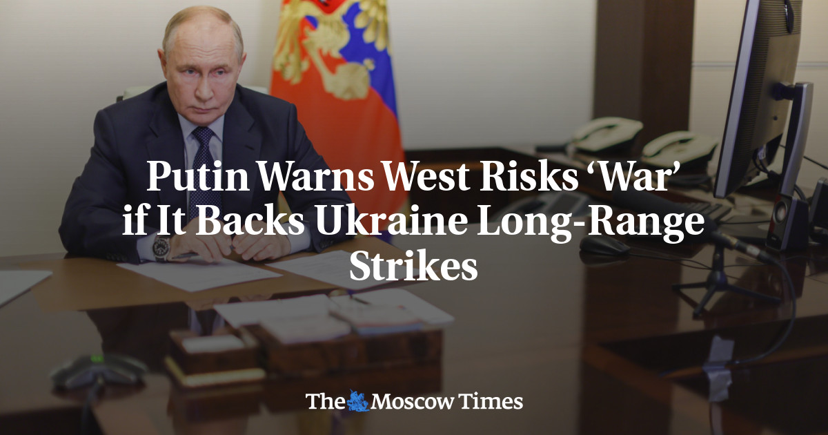 Putin Warns West Dangers ‘Conflict’ if It Backs Ukraine Lengthy-Vary Moves – The Moscow Instances