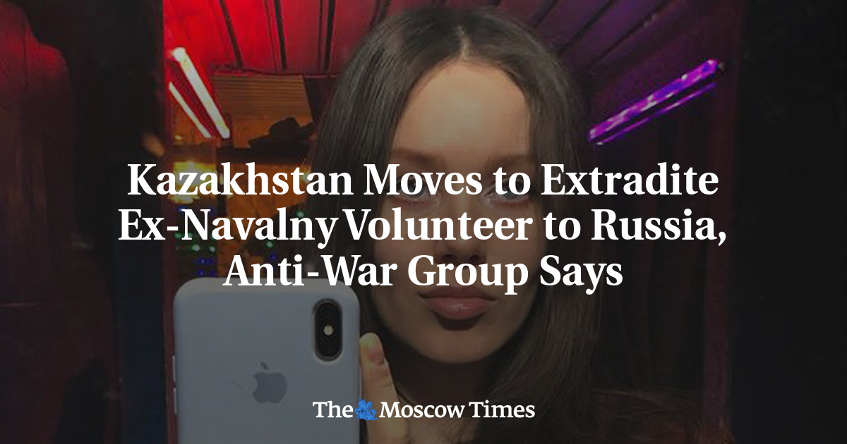 Kazakhstan Moves to Extradite Ex-Navalny Volunteer to Russia, Anti-War Group Says