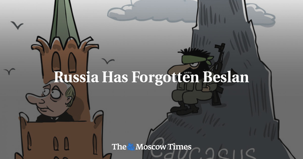Rusia melupakan Beslan