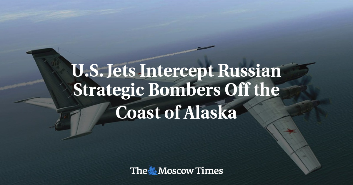 U.S. Jets Intercept Russian Strategic Bombers Off The Coast Of Alaska