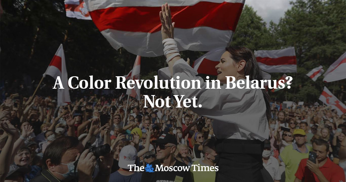 Revolusi warna di Belarus?  Belum.