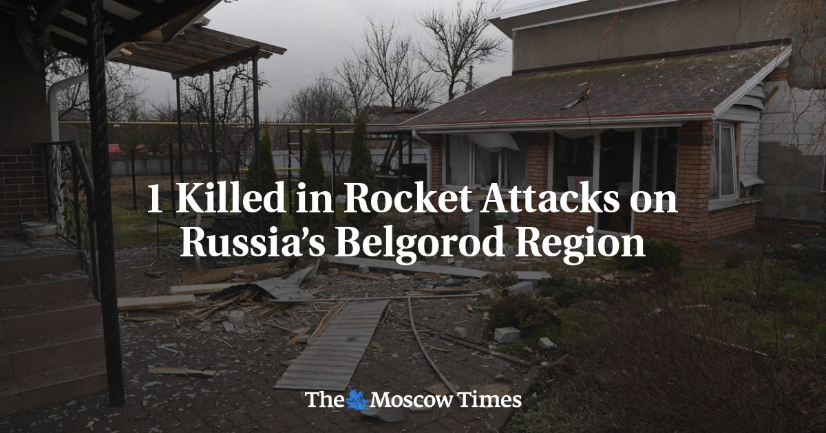 1 Killed in Rocket Attacks on Russia’s Belgorod Region