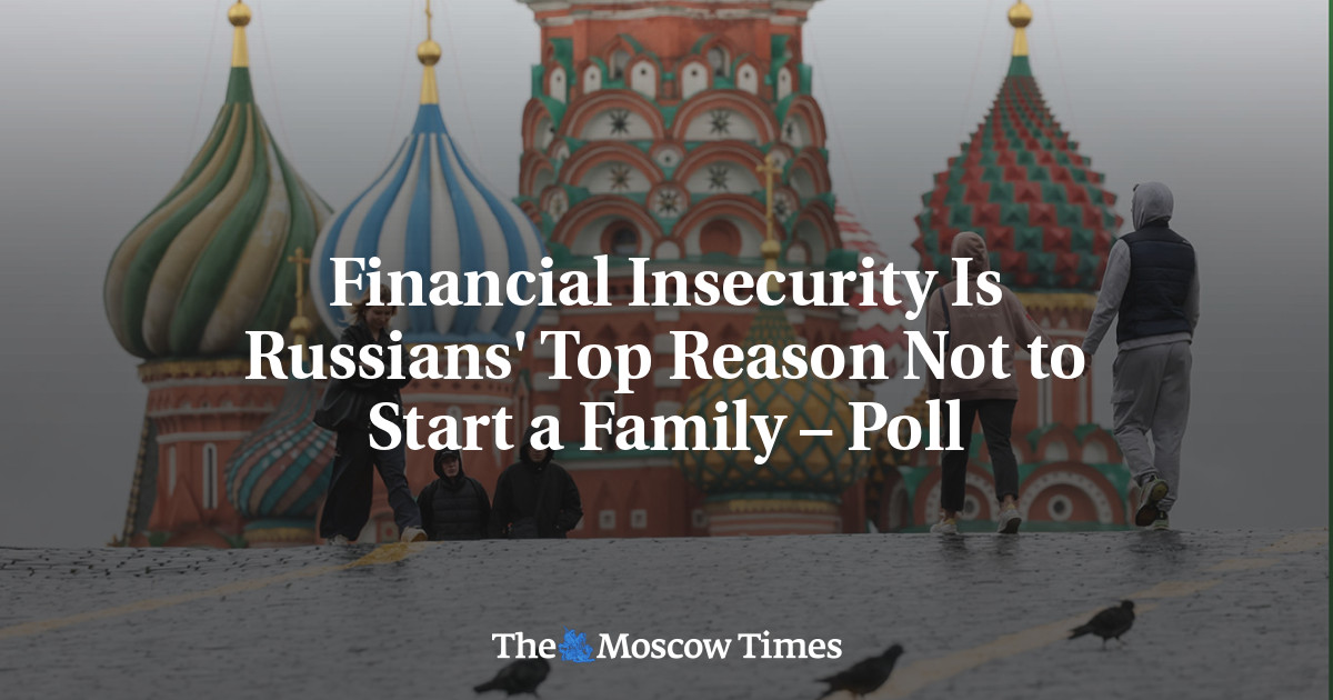 Financial Insecurity Is Russians' Top Reason Not to Start a Family – Poll