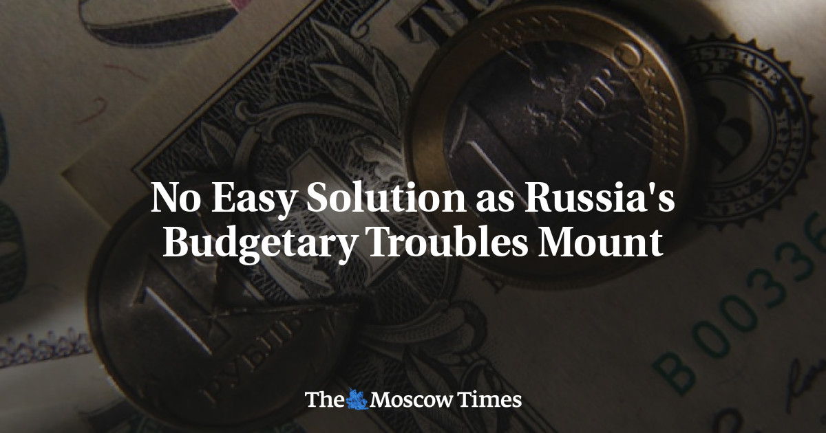 Tidak ada perbaikan yang mudah karena kesengsaraan anggaran Rusia meningkat