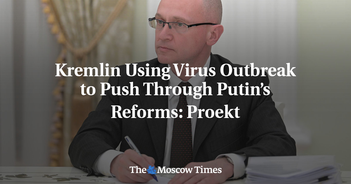 Kremlin menggunakan wabah virus untuk mendorong reformasi Putin: Proekt